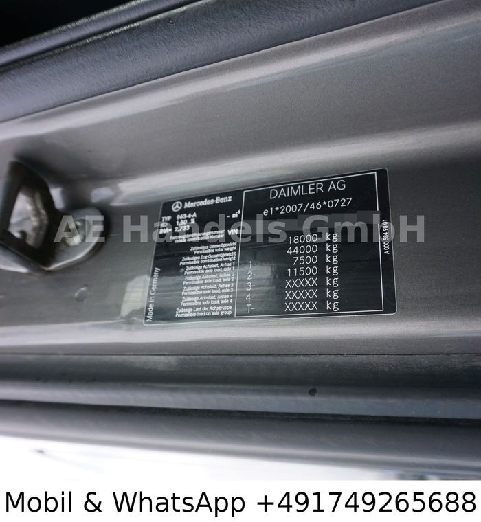Mercedes-Benz Arocs 1853 L BL 4x4 HAD*Retarder/Hydr./LDW/Alcoa  в лизинг Mercedes-Benz Arocs 1853 L BL 4x4 HAD*Retarder/Hydr./LDW/Alcoa: фото 7