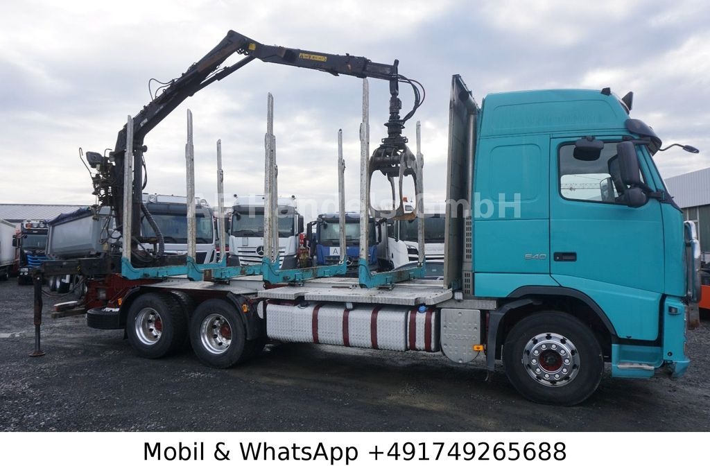 Volvo FH 540 Globe BL 6x4 Hiab 115z-80 *VEB+/AHK - Лесовоз, Автоманипулятор: фото 5 Volvo FH 540 Globe BL 6x4 Hiab 115z-80 *VEB+/AHK - Лесовоз, Автоманипулятор: фото 5