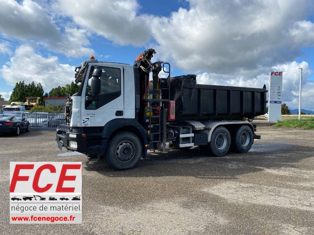 Iveco TRAKKER 410/EEV -PALFINGER PK13001-T18 endommagé - Крюковой мультилифт: фото 1 Iveco TRAKKER 410/EEV -PALFINGER PK13001-T18 endommagé - Крюковой мультилифт: фото 1
