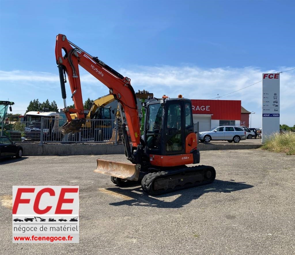 Kubota U55-4 1er Main/Certificat CE endommagée - Мини-экскаватор: фото 1 Kubota U55-4 1er Main/Certificat CE endommagée - Мини-экскаватор: фото 1
