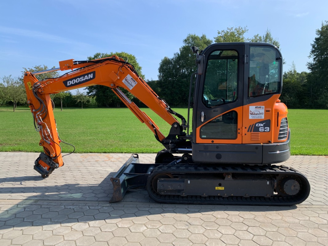 Doosan DX63-3 - Мини-экскаватор: фото 3 Doosan DX63-3 - Мини-экскаватор: фото 3