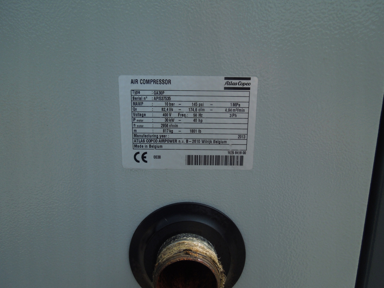 ATLAS COPCO GA30+ - Воздушный компрессор: фото 3 ATLAS COPCO GA30+ - Воздушный компрессор: фото 3