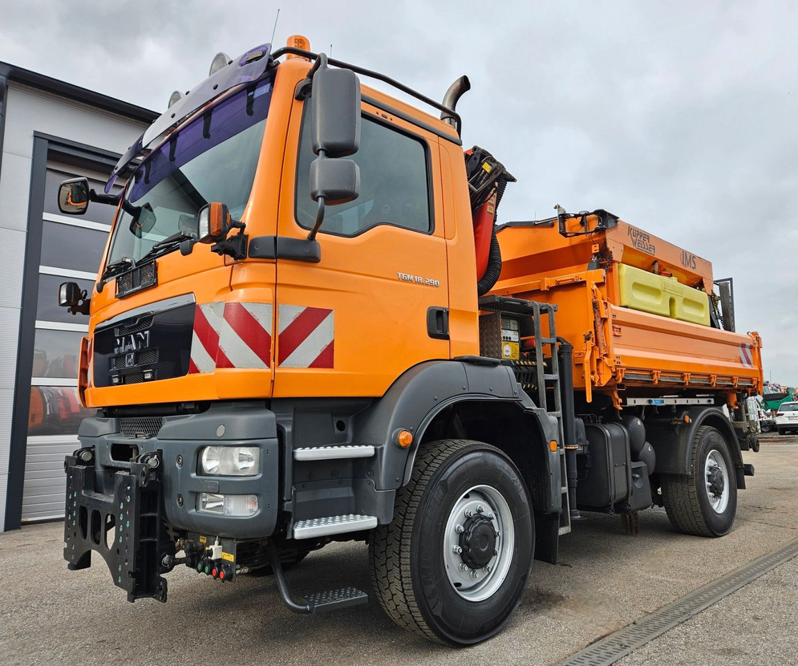 MAN TGM 18.290 4x4 Palfinger PK7001 Kran Funk Euro5 - Самосвал, Автоманипулятор: фото 4 MAN TGM 18.290 4x4 Palfinger PK7001 Kran Funk Euro5 - Самосвал, Автоманипулятор: фото 4