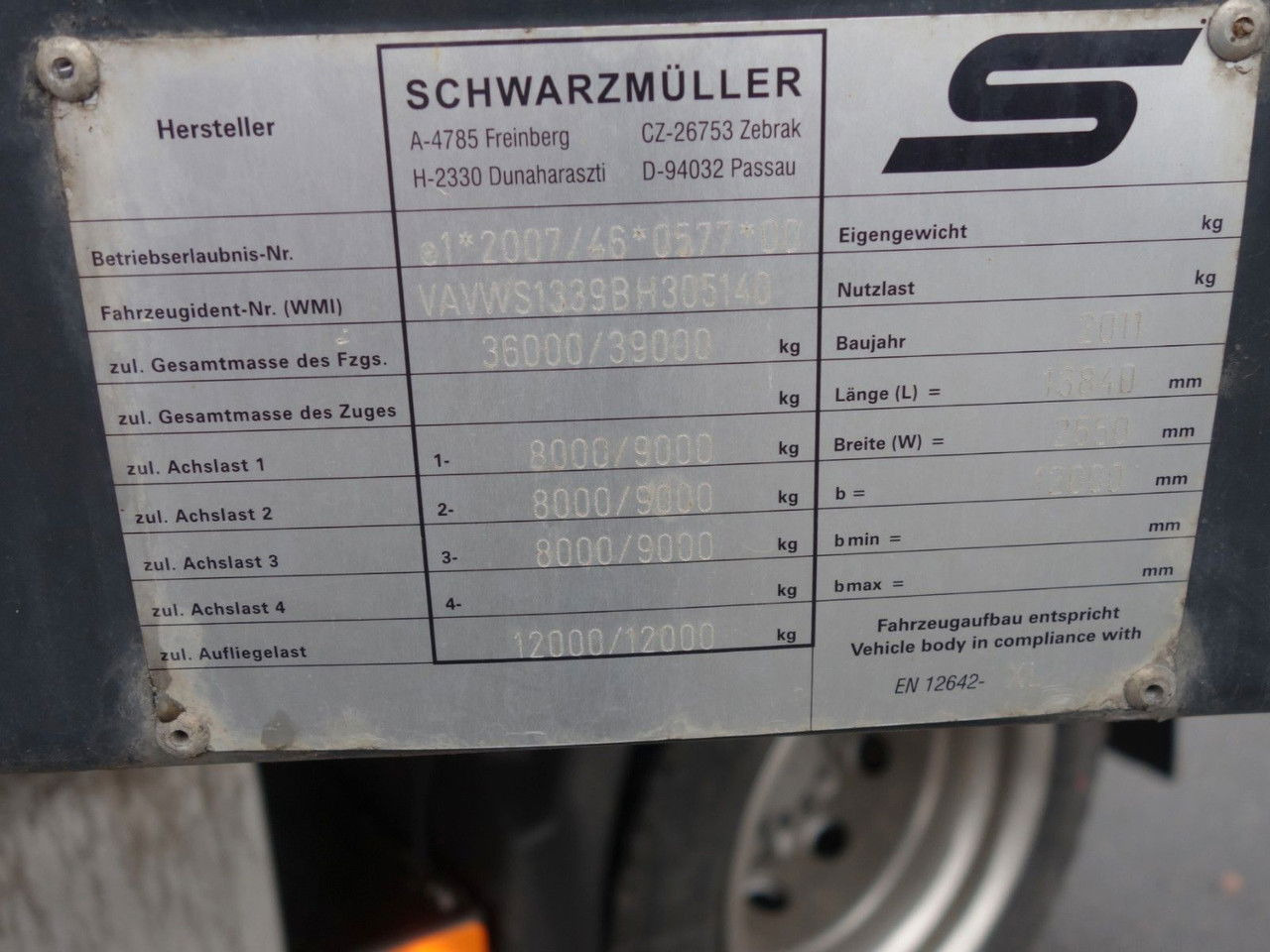 Schwarzmüller SPA 3E, SD в лизинг Schwarzmüller SPA 3E, SD: фото 18