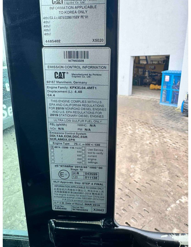 CAT M314F в лизинг CAT M314F: фото 18