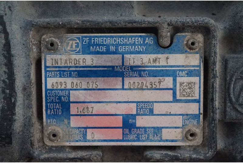 MAN 12+2GZ 2700DD + RET - Коробка передач для Грузовиков: фото 5 MAN 12+2GZ 2700DD + RET - Коробка передач для Грузовиков: фото 5