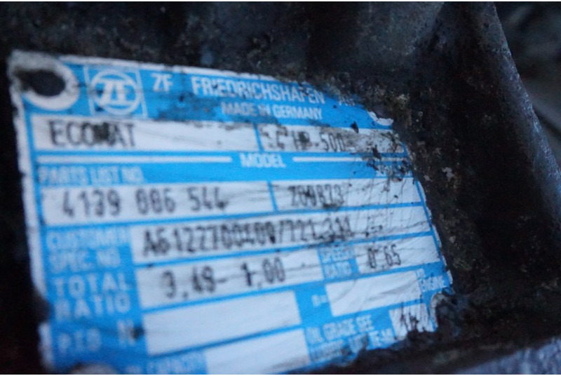 ZF 4 HP-500 - Коробка передач для Грузовиков: фото 5 ZF 4 HP-500 - Коробка передач для Грузовиков: фото 5