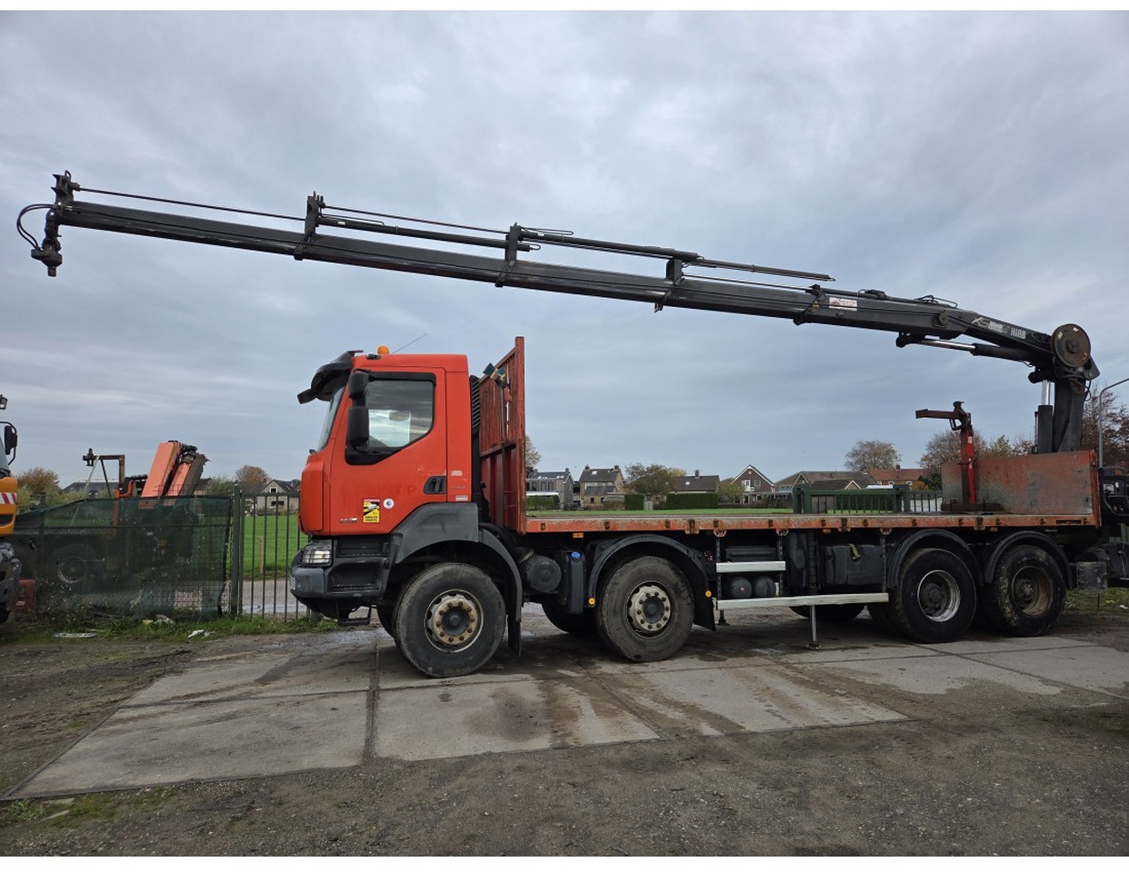 Renault Kerax 430 8X4 Flatbed Crane HIAB 211EP 21 ton 4 Extensions - Грузовик бортовой/ Платформа, Автоманипулятор: фото 2 Renault Kerax 430 8X4 Flatbed Crane HIAB 211EP 21 ton 4 Extensions - Грузовик бортовой/ Платформа, Автоманипулятор: фото 2