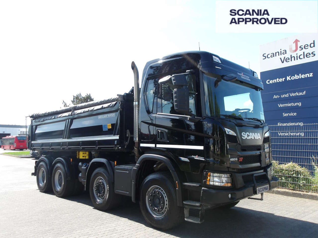 SCANIA G 460 - 8x4 - MEILLER DSK mit BORDMATIK - - Самосвал: фото 1 SCANIA G 460 - 8x4 - MEILLER DSK mit BORDMATIK - - Самосвал: фото 1