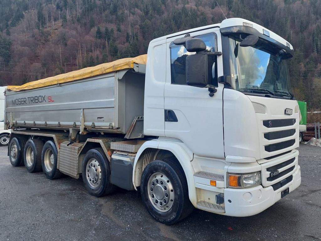 Scania G490 10x4, E6, Moser Kipper - Самосвал: фото 1 Scania G490 10x4, E6, Moser Kipper - Самосвал: фото 1
