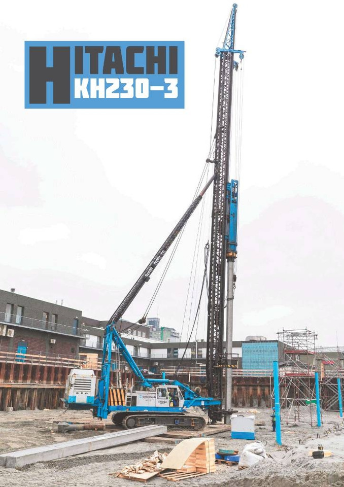 Hitachi KH230-3GLS - Сваебойная установка: фото 1 Hitachi KH230-3GLS - Сваебойная установка: фото 1