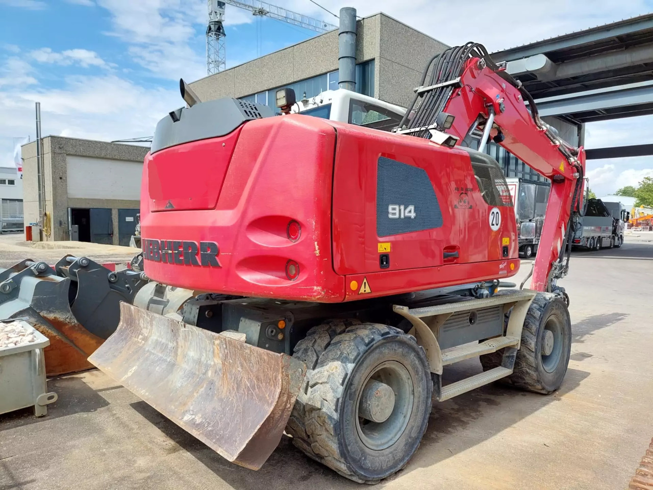 2018 Liebherr A 914Litronic - Колёсный экскаватор: фото 3 2018 Liebherr A 914Litronic - Колёсный экскаватор: фото 3