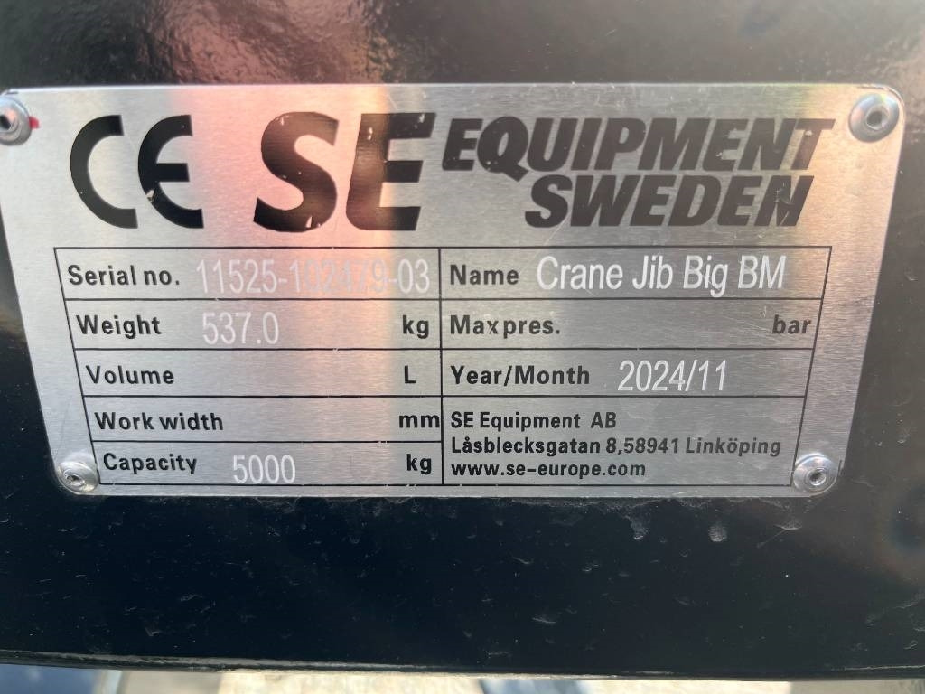 Kranarm / Lyftbom / Crane Jib SE - Стрела: фото 4 Kranarm / Lyftbom / Crane Jib SE - Стрела: фото 4