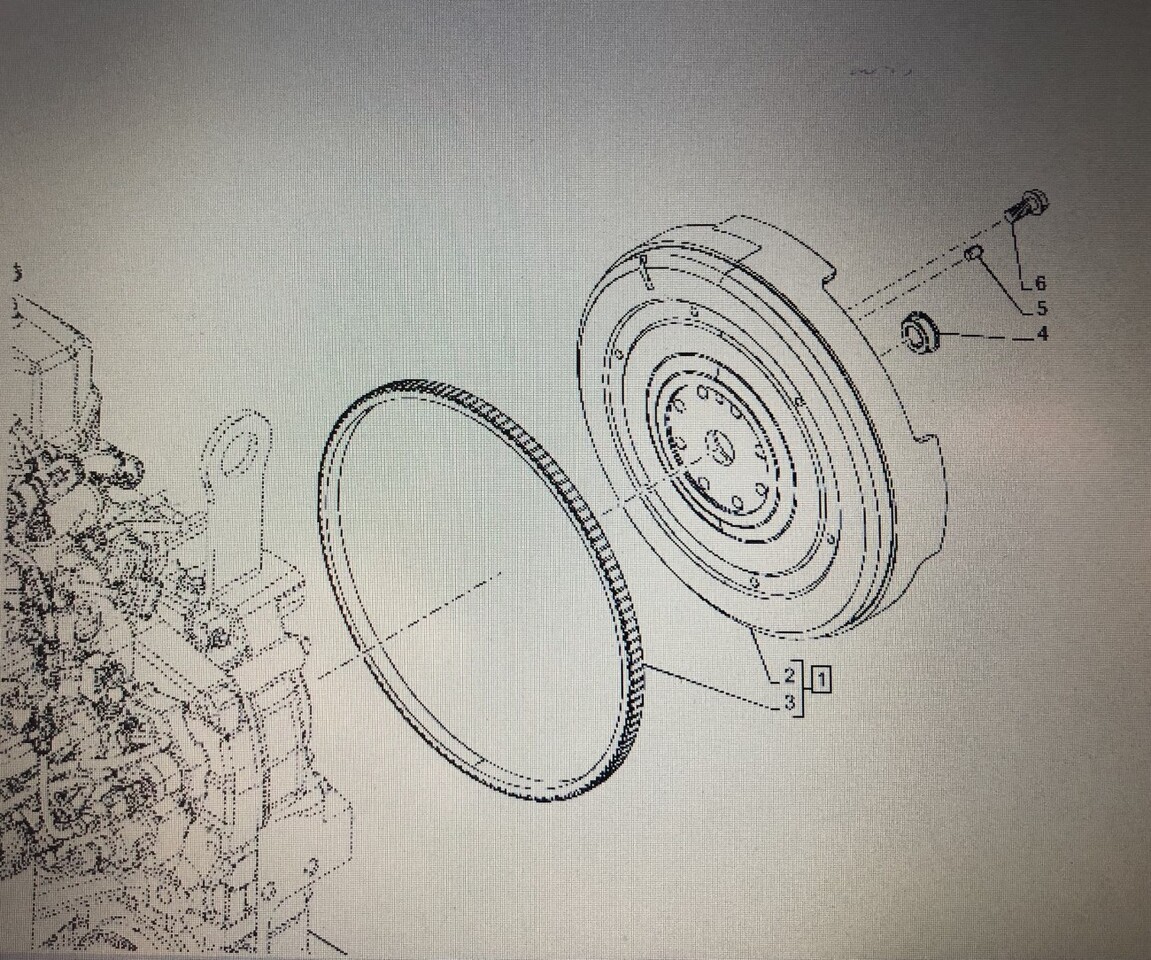 CASE OPTUM 270 SILNIK-koło zamachowe/CZĘŚĆ 47615708/Case Optum 250/270/300 - Маховик для Сельскохозяйственной техники: фото 1 CASE OPTUM 270 SILNIK-koło zamachowe/CZĘŚĆ 47615708/Case Optum 250/270/300 - Маховик для Сельскохозяйственной техники: фото 1