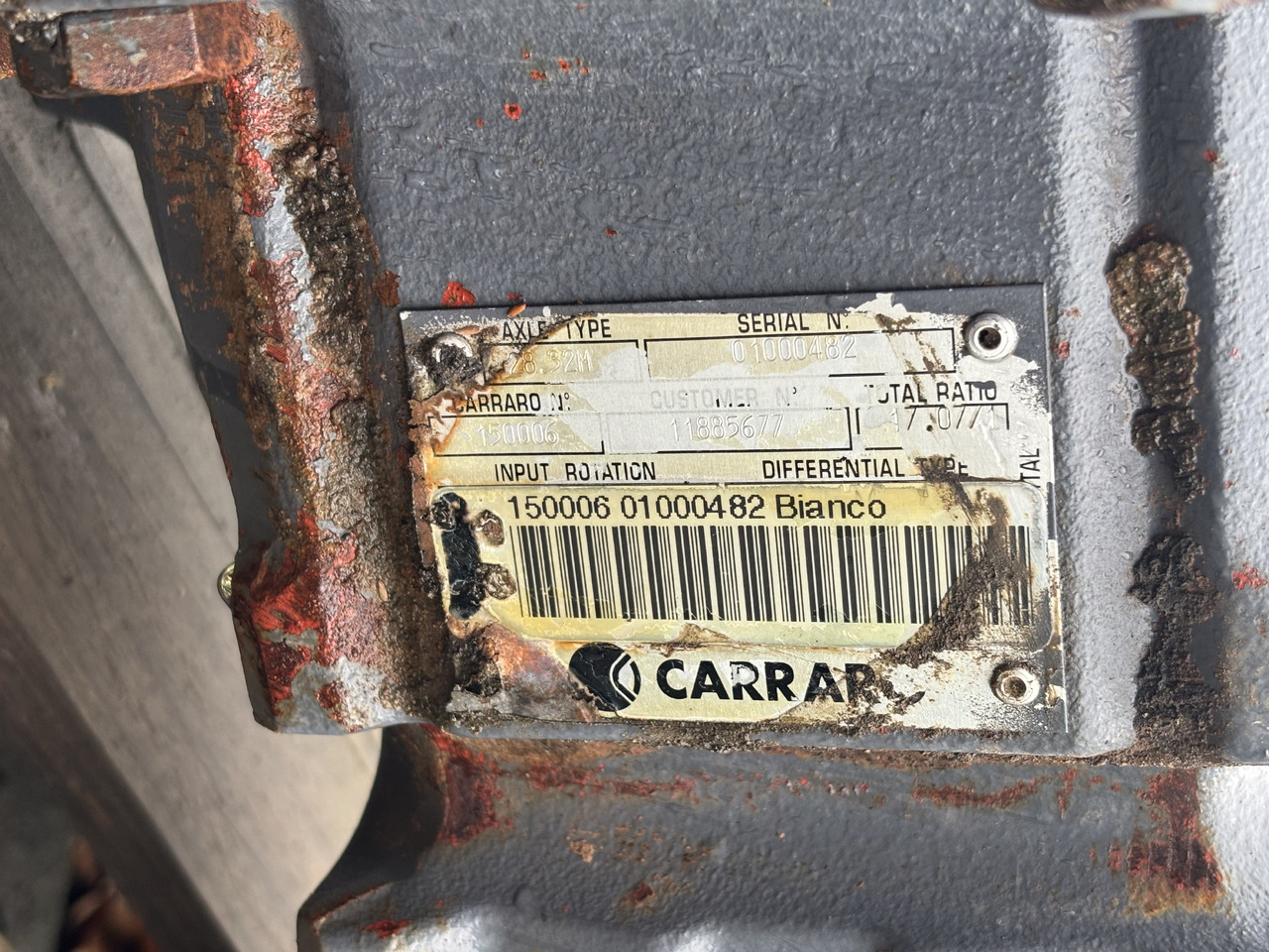 Carraro 28.32M 11885677 150006 Mechanizm Różnicowy Dyfer Łożysko - Дифференциал для Строительной техники: фото 5 Carraro 28.32M 11885677 150006 Mechanizm Różnicowy Dyfer Łożysko - Дифференциал для Строительной техники: фото 5