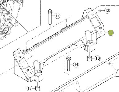 Claas Axion 870 Poprzeczka Belka Pozioma 0011502600 0011548930 00 1150 260 0 00 1154 893 0 - Рама/ Шасси для Сельскохозяйственной техники: фото 1 Claas Axion 870 Poprzeczka Belka Pozioma 0011502600 0011548930 00 1150 260 0 00 1154 893 0 - Рама/ Шасси для Сельскохозяйственной техники: фото 1