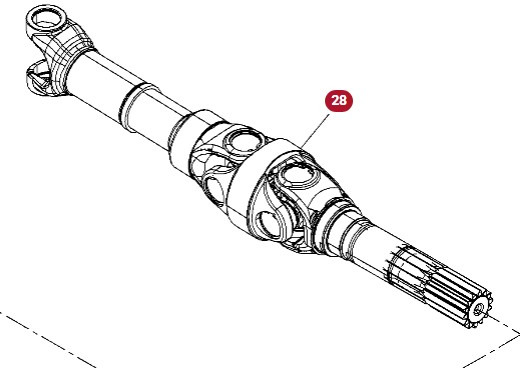 Fendt 930 933 936 939 942 GEN 7 Półoś Wał Przegubowy Jarzmo CZĘŚCI H218PF050038B H218PF050081A - Приводный вал для Сельскохозяйственной техники: фото 1 Fendt 930 933 936 939 942 GEN 7 Półoś Wał Przegubowy Jarzmo CZĘŚCI H218PF050038B H218PF050081A - Приводный вал для Сельскохозяйственной техники: фото 1