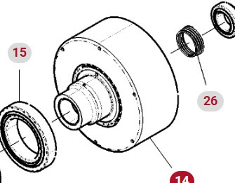 Fendt 930 933 936 939 942 Vario Gen 6 Obudowa Sprzęgła WOM CZĘŚCI H218PH0150010 - Сцепление и запчасти для Тракторов: фото 1 Fendt 930 933 936 939 942 Vario Gen 6 Obudowa Sprzęgła WOM CZĘŚCI H218PH0150010 - Сцепление и запчасти для Тракторов: фото 1