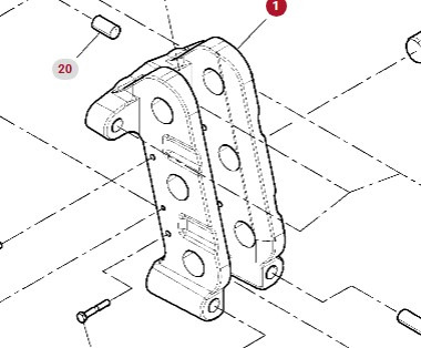 Fendt Vario 1038 1042 1046 1050 GEN 3 Wspornik Tylnego TUZ 530871205013 - Рама/ Шасси для Сельскохозяйственной техники: фото 1 Fendt Vario 1038 1042 1046 1050 GEN 3 Wspornik Tylnego TUZ 530871205013 - Рама/ Шасси для Сельскохозяйственной техники: фото 1