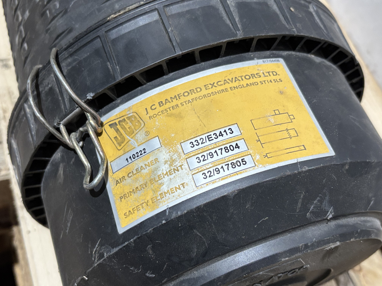 JCB 332/E3413 Filtr Powietrza Obudowa Filtra Powietrza - Воздушный фильтр для Строительной техники: фото 1 JCB 332/E3413 Filtr Powietrza Obudowa Filtra Powietrza - Воздушный фильтр для Строительной техники: фото 1