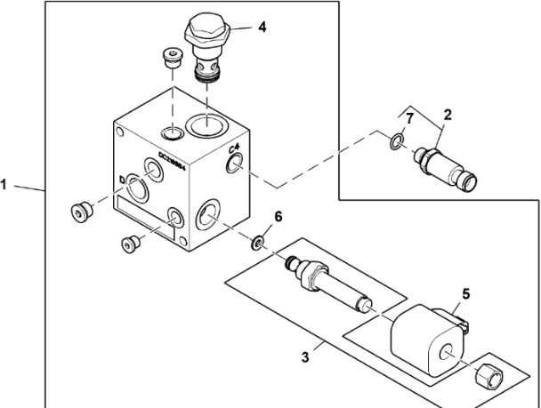 John Deere 960 - Elekt. zawór proporcjonalny DC218884 (Układ hydrauliczny) - Гидравлический клапан для Сельскохозяйственной техники: фото 1 John Deere 960 - Elekt. zawór proporcjonalny DC218884 (Układ hydrauliczny) - Гидравлический клапан для Сельскохозяйственной техники: фото 1