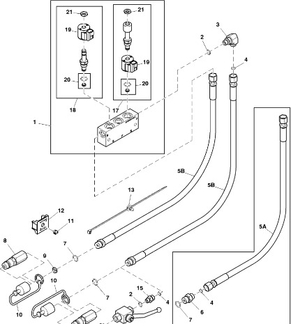 John Deere 960 - Zawór sterujący DC214833 (Układ hydrauliczny) - Гидравлический клапан для Сельскохозяйственной техники: фото 1 John Deere 960 - Zawór sterujący DC214833 (Układ hydrauliczny) - Гидравлический клапан для Сельскохозяйственной техники: фото 1