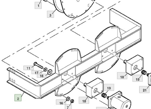 John Deere 9780CTS 9780HM 9780 CTS Rama Rozrzutnika Plew AZ61473CZĘŚCI - Рама/ Шасси для Сельскохозяйственной техники: фото 1 John Deere 9780CTS 9780HM 9780 CTS Rama Rozrzutnika Plew AZ61473CZĘŚCI - Рама/ Шасси для Сельскохозяйственной техники: фото 1