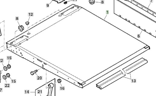 John Deere 9780CTS 9780HM 9780 CTS Rama Rozrzutnika Słomy Plew AH137975 - Рама/ Шасси для Сельскохозяйственной техники: фото 1 John Deere 9780CTS 9780HM 9780 CTS Rama Rozrzutnika Słomy Plew AH137975 - Рама/ Шасси для Сельскохозяйственной техники: фото 1