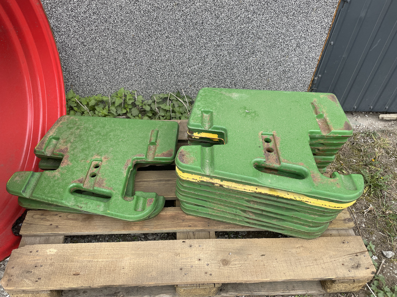 John Deere - obciążniki walizkowe - Противовес для Сельскохозяйственной техники: фото 1 John Deere - obciążniki walizkowe - Противовес для Сельскохозяйственной техники: фото 1