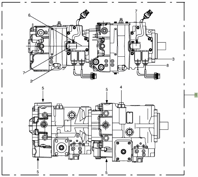 Krone Big M II - pompa hydrauliczna 002315500 - Гидравлический насос для Сельскохозяйственной техники: фото 1 Krone Big M II - pompa hydrauliczna 002315500 - Гидравлический насос для Сельскохозяйственной техники: фото 1