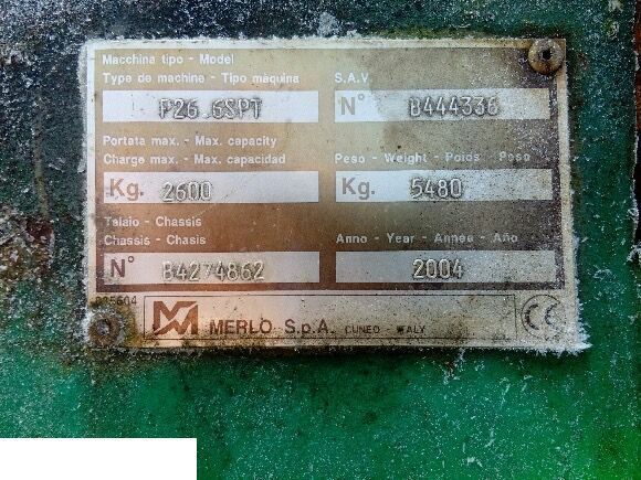 ŁADOWARKA TELESKOPOWA Merlo p26.6 spt - CZĘŚCI - Pompa Paliwa - Топливный насос для Сельскохозяйственной техники: фото 5 ŁADOWARKA TELESKOPOWA Merlo p26.6 spt - CZĘŚCI - Pompa Paliwa - Топливный насос для Сельскохозяйственной техники: фото 5
