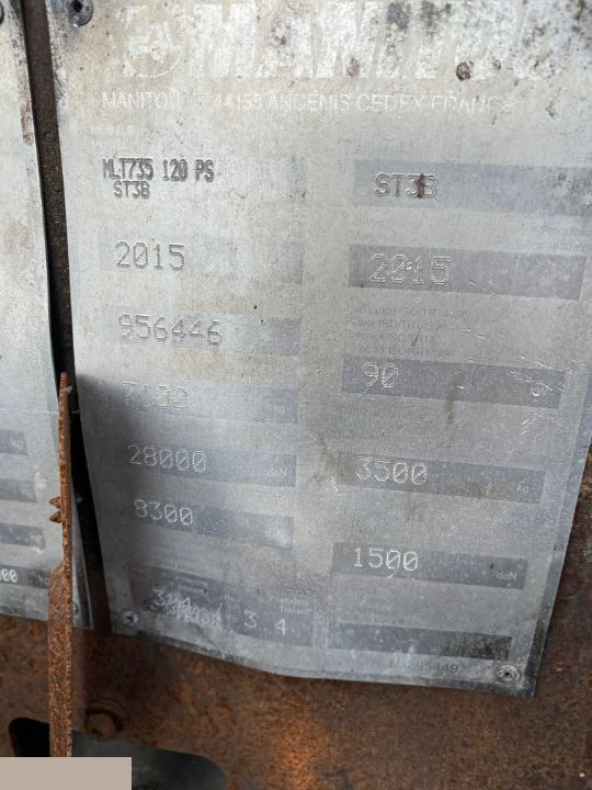 Колесный диск для Погрузочно-разгрузочной техники Manitou MLT 735 - Felgi: фото 1