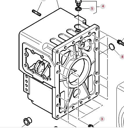 Massey Ferguson 6497 6499 Obudowa Pośrednia 3716414M4 - Ось и запчасти для Сельскохозяйственной техники: фото 1 Massey Ferguson 6497 6499 Obudowa Pośrednia 3716414M4 - Ось и запчасти для Сельскохозяйственной техники: фото 1