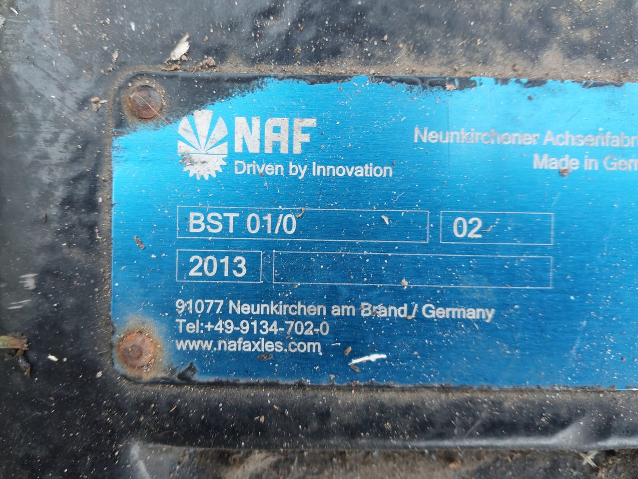 NAF BST 01/0 02 Oś Sztywna Kompletna Ponsse Komatsu NOWA - Ось и запчасти для Лесозаготовительной техники: фото 4 NAF BST 01/0 02 Oś Sztywna Kompletna Ponsse Komatsu NOWA - Ось и запчасти для Лесозаготовительной техники: фото 4