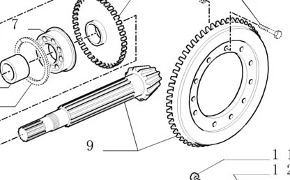 New Holland T7 T6050 TM165 TM155 TM150 TM140 TM145 TM180 Atak Komplet 5162572 - Диск сцепления для Сельскохозяйственной техники: фото 1 New Holland T7 T6050 TM165 TM155 TM150 TM140 TM145 TM180 Atak Komplet 5162572 - Диск сцепления для Сельскохозяйственной техники: фото 1
