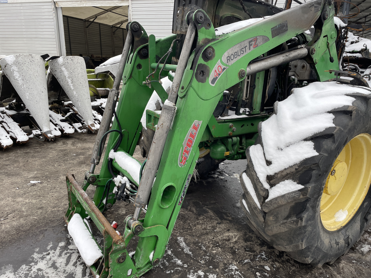 Stoll Robust FZ 40 - ładowacz czołowy TUR - Фронтальный погрузчик для трактора: фото 3 Stoll Robust FZ 40 - ładowacz czołowy TUR - Фронтальный погрузчик для трактора: фото 3
