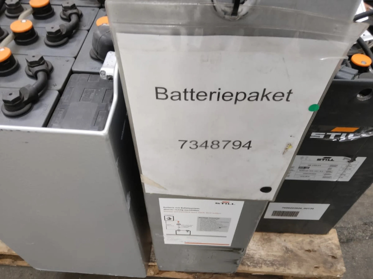 Battery Package 4 pieces - Аккумулятор для Погрузочно-разгрузочной техники: фото 2 Battery Package 4 pieces - Аккумулятор для Погрузочно-разгрузочной техники: фото 2