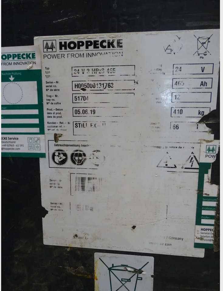 Battery Package 4 pieces - Аккумулятор для Погрузочно-разгрузочной техники: фото 2 Battery Package 4 pieces - Аккумулятор для Погрузочно-разгрузочной техники: фото 2