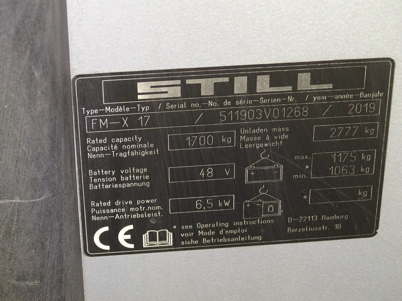 STILL FM-X17 - Ричтрак: фото 5 STILL FM-X17 - Ричтрак: фото 5