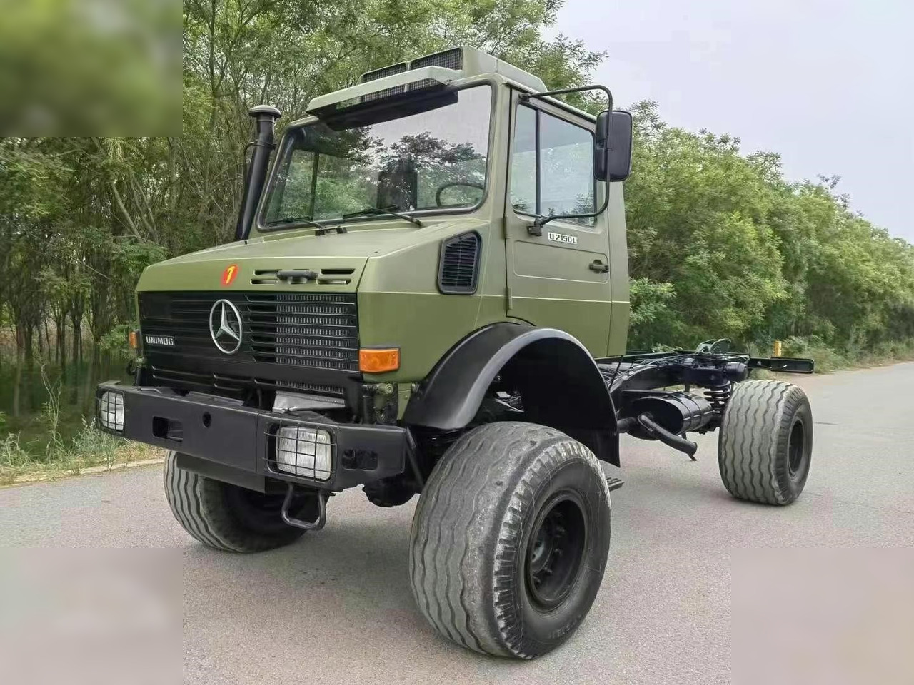 Грузовик-шасси 1995 MERCEDES-BENZ UNIMOG 2150: фото 1