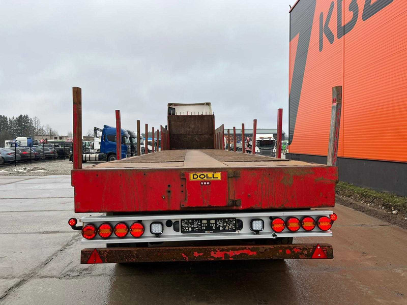 Doll 93 H STEERED AXLES / PLATFORM L=13463 / EXTENDABLE - Полуприцеп бортовой/ Платформа: фото 5 Doll 93 H STEERED AXLES / PLATFORM L=13463 / EXTENDABLE - Полуприцеп бортовой/ Платформа: фото 5