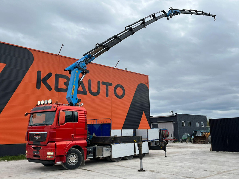 MAN TGX 35.480 8x4*4 PK 65002 + JIB / PLATFORM L=6800 mm - Грузовик бортовой/ Платформа, Автоманипулятор: фото 1 MAN TGX 35.480 8x4*4 PK 65002 + JIB / PLATFORM L=6800 mm - Грузовик бортовой/ Платформа, Автоманипулятор: фото 1