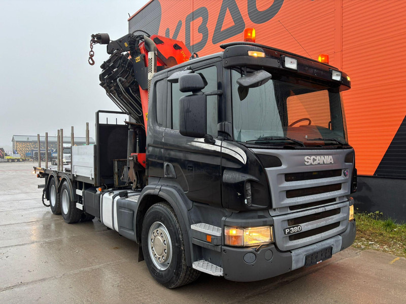 Scania P 380 6x2 PK 44002 + WINCH / PLATFORM L=6090 mm - Грузовик бортовой/ Платформа, Автоманипулятор: фото 4 Scania P 380 6x2 PK 44002 + WINCH / PLATFORM L=6090 mm - Грузовик бортовой/ Платформа, Автоманипулятор: фото 4