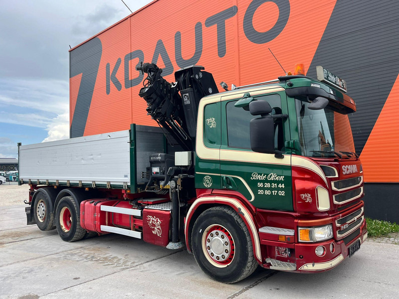 Scania P 410 6x2*4 HIAB 211EP-5 / BOX L=5386 mm - Самосвал, Автоманипулятор: фото 4 Scania P 410 6x2*4 HIAB 211EP-5 / BOX L=5386 mm - Самосвал, Автоманипулятор: фото 4