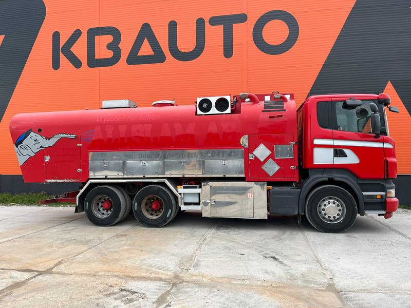 Scania R 420 6x2 ADR / STAINLESS STEEL TANK 9500 l / FULL STEEL SUSPENSION - Грузовик-цистерна: фото 5 Scania R 420 6x2 ADR / STAINLESS STEEL TANK 9500 l / FULL STEEL SUSPENSION - Грузовик-цистерна: фото 5