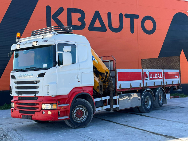 Scania R 500 6x2*4 EFFER 255/6S / PLATFORM L=6620 mm - Грузовик бортовой/ Платформа, Автоманипулятор: фото 2 Scania R 500 6x2*4 EFFER 255/6S / PLATFORM L=6620 mm - Грузовик бортовой/ Платформа, Автоманипулятор: фото 2