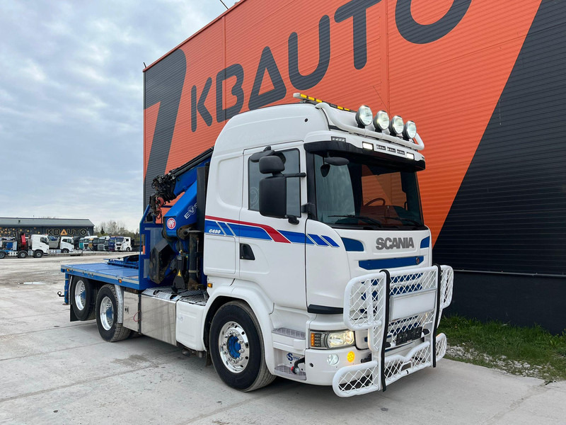 Scania G 490 6x2 HMF 5020 K6 + JIB / RETARDER - Тягач: фото 4 Scania G 490 6x2 HMF 5020 K6 + JIB / RETARDER - Тягач: фото 4
