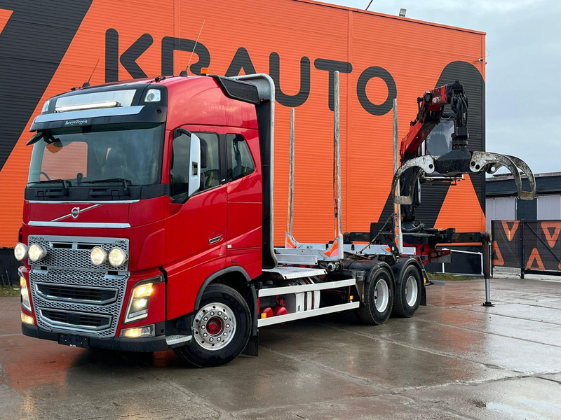 Volvo FH 16 650 6x4 PALFINGER M12L97 - Лесовоз, Автоманипулятор: фото 1 Volvo FH 16 650 6x4 PALFINGER M12L97 - Лесовоз, Автоманипулятор: фото 1