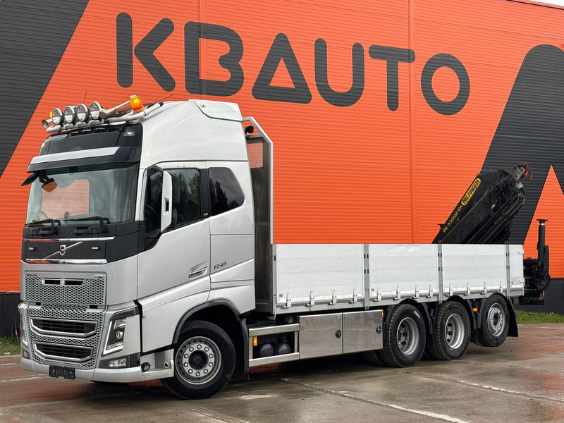 Volvo FH 16 650 8x4*4 PALFINGER PK 33002 EH / PLATFORM L=6779 mm - Грузовик бортовой/ Платформа, Автоманипулятор: фото 2 Volvo FH 16 650 8x4*4 PALFINGER PK 33002 EH / PLATFORM L=6779 mm - Грузовик бортовой/ Платформа, Автоманипулятор: фото 2