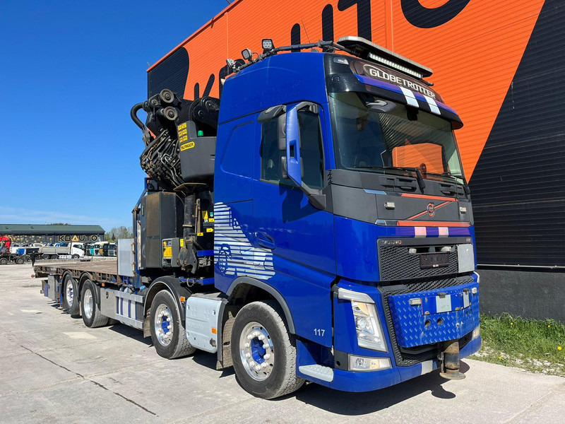 Volvo FH 460 8x2*6 PK78002 + JIB + WINCH / PLATFORM L=7190 mm - Грузовик бортовой/ Платформа, Автоманипулятор: фото 4 Volvo FH 460 8x2*6 PK78002 + JIB + WINCH / PLATFORM L=7190 mm - Грузовик бортовой/ Платформа, Автоманипулятор: фото 4
